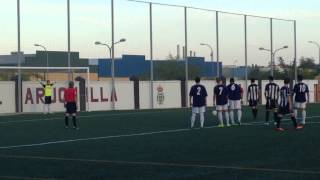 preview picture of video 'Atlético Arjonilla 1-1 Carolinense. Gol de penalti de Niño'