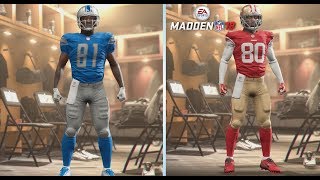MADDEN 18 CAREER MODE - PLAYER CREATION OF TERRELL OWENS & CALVIN JOHNSON!