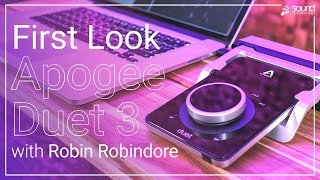 Video thumbnail for First Look at the Apogee Duet 3 with Roger Robindoré by Sound Technology Ltd