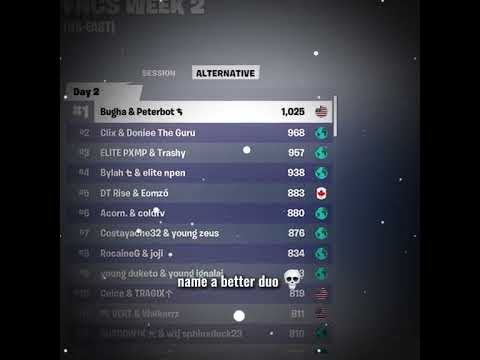 Bugha and Peterbot were DIFFERENT 😈