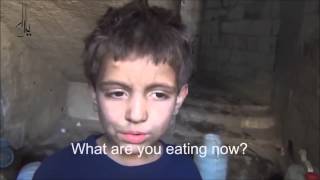 THIS IS HUNGER: SYRIAN BOY DREAMS OF BREAD, FORCED TO EAT GRASS