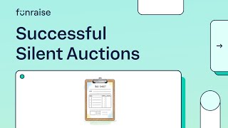How to Host a Successful Silent Auction for Nonprofits (Step-by-Step Guide)