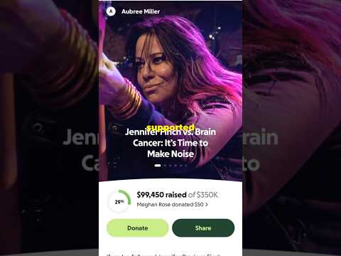 Jennifer Finch, bajista de L7, padece cáncer cerebral