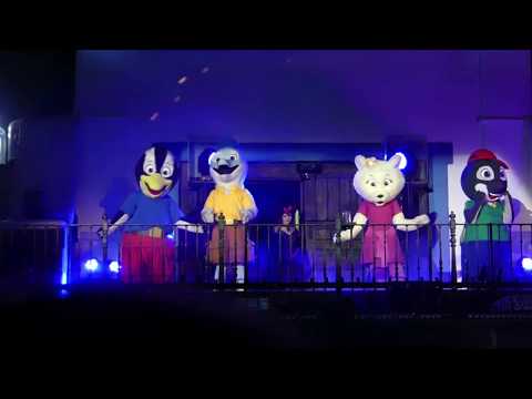 Abend show mit Feuerwerk Hansa Park 2019