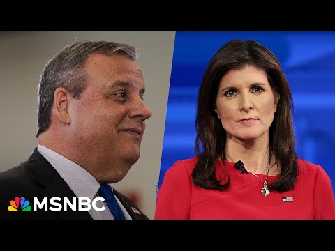 Chris Christie caught on hot mic bashing DeSantis, Nikki Haley