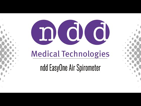 ndd EasyOne Air Spirometer · Medical Equipment Sales & Repair