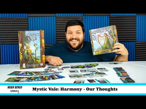 Never Bored Gaming - Our Thoughts (Mystic Vale Harmony)