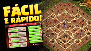 FÁCIL! COMO COMPLETAR OS 4 NOVOS NÍVEIS DA CAMPANHA HERÓICA: FUGA DRACÔNICA NO CLASH OF CLANS!