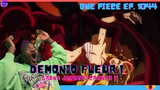 Download lagu DEMONIO FLEUR !! 😈- ADULT MOMONOSKE ?? - One Piece Ep.1044 - Full Reaction Eng.Sub. mp3