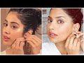 I Followed JANHVI KAPOOR Makeup Tutorial Interesting