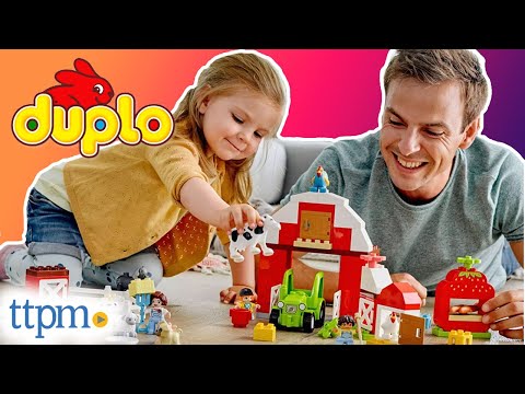YouTube thumbnail: LEGO Duplo Town Farm Sets Review 2021 | Building Toys | TTPM Toy Reviews