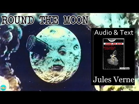 Round the Moon - Videobook 🎧 Audiobook with Scrolling Text 📖