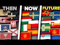 ENTIRE Evolution Of ALL European Flags 1 2124