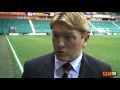 Motherwell - Stuart McCall and Bob McHugh react to comeback win v Hibs, 15/12/2012