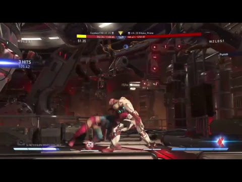 Injustice 2 - Spartacus vs Kitana Prime