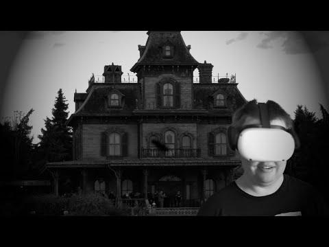 New Re-imagined Disneyland Paris Phantom Manor 2019 360 VR