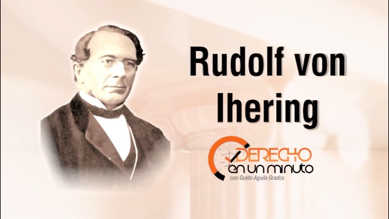 RUDOLF VON IERING en un minuto - DE1M # 58