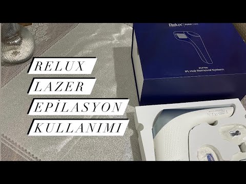RELUX Lazer Epilasyon Cihazı Nasıl Kullanılır ? #relux #trendvideolar