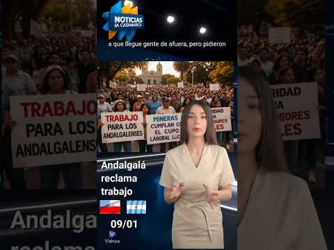 Andalgalá reclama trabajo: desocupados exigen a mineras que cumplan el cupo local