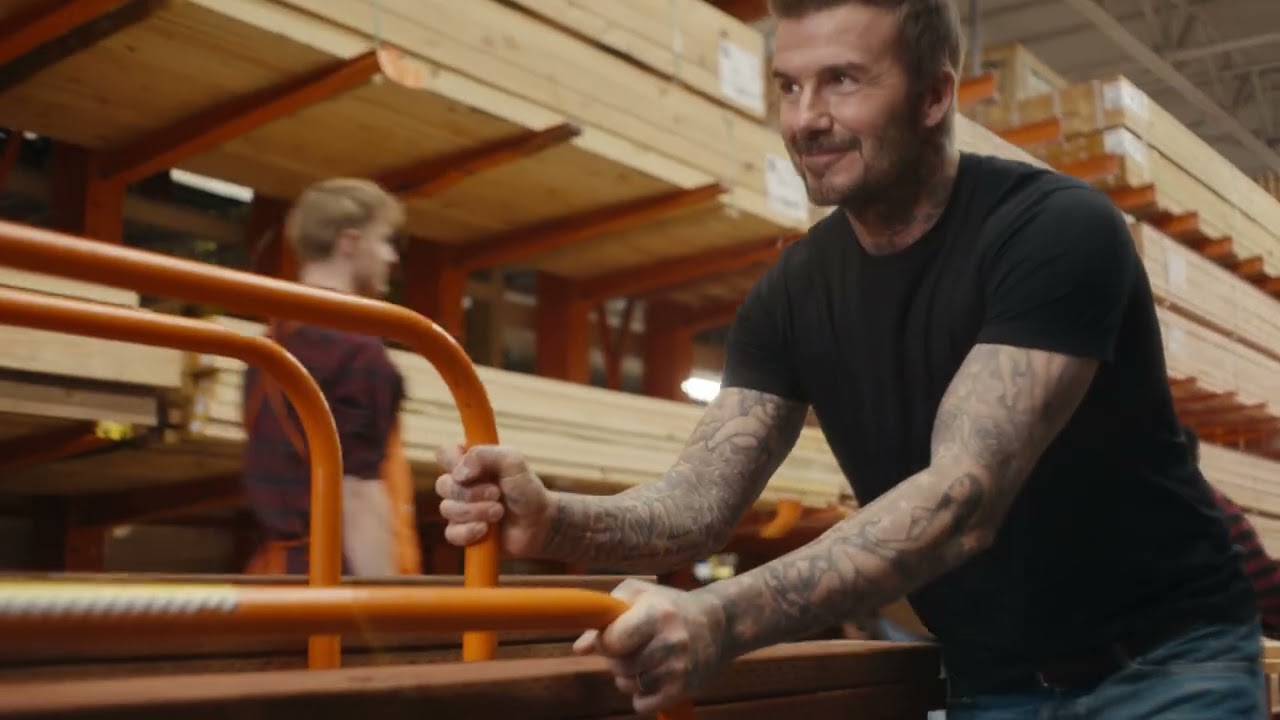 Build It Like Beckham with The Home Depot | The Home Depot - YouTube