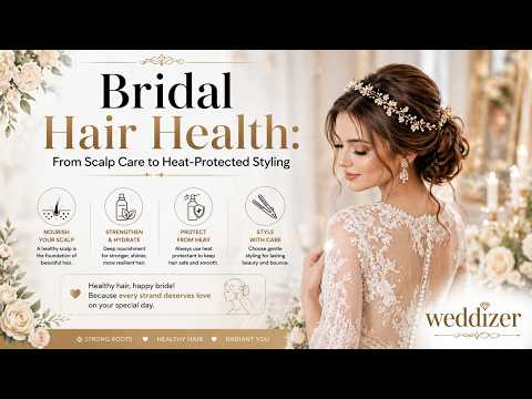 Bridal Hair Secrets Every Bride MUST Know! From Scalp Care to Perfect Styling