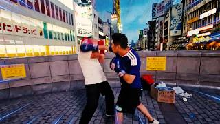 日本代表の怒りを殴られ屋にぶつける元ボクサーのがーどまん