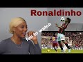 Clueless new American football fan reacts to Ronaldinho highlights