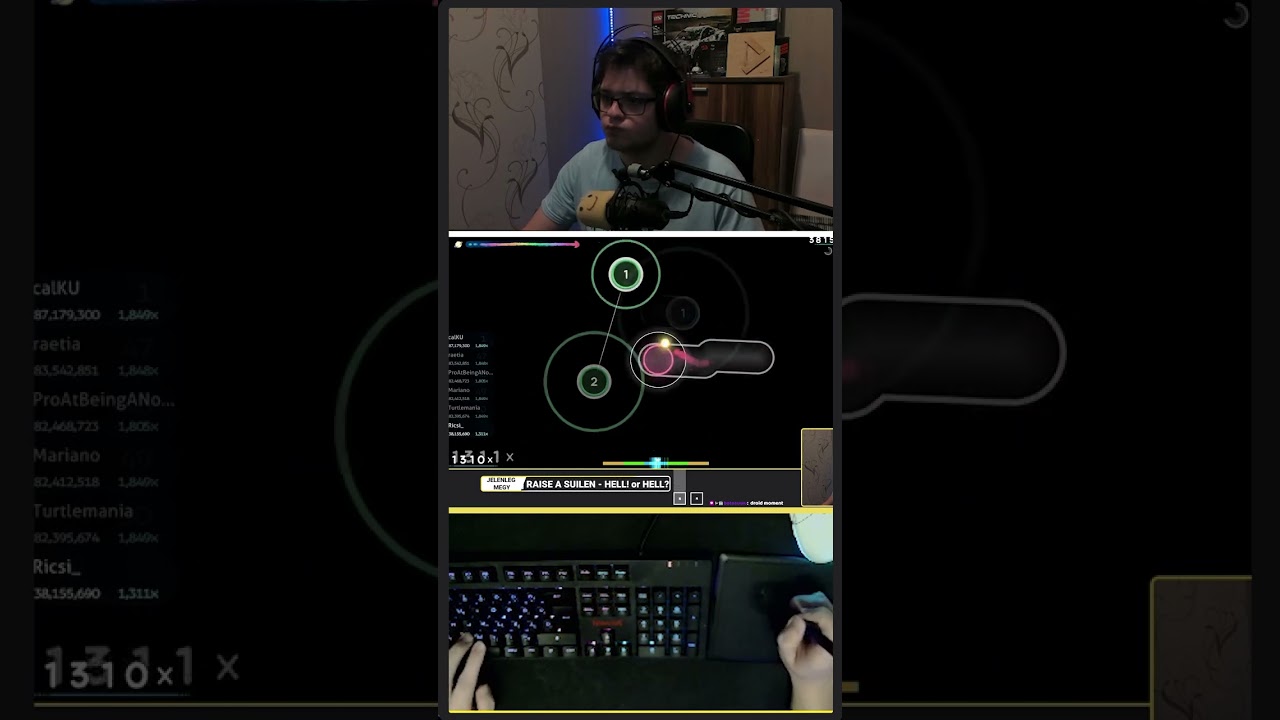 HELL! or HELL? #shorts #osu #osugame