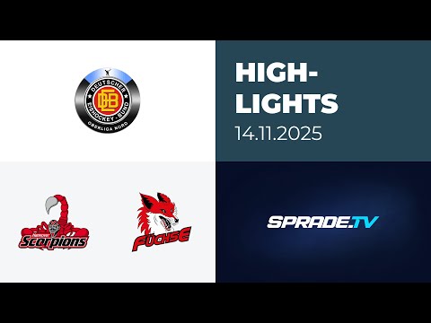 November 14, 2025 - Highlights - Hannover Scorpions vs. Füchse Duisburg