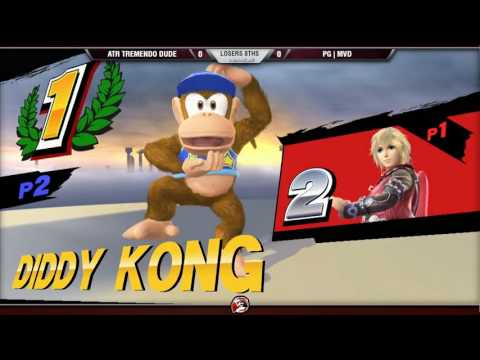 VS Weekly 3/9/17 - Losers 8ths - Tremendo Dude (Shulk) vs. MVD (Diddy) - Smash 4