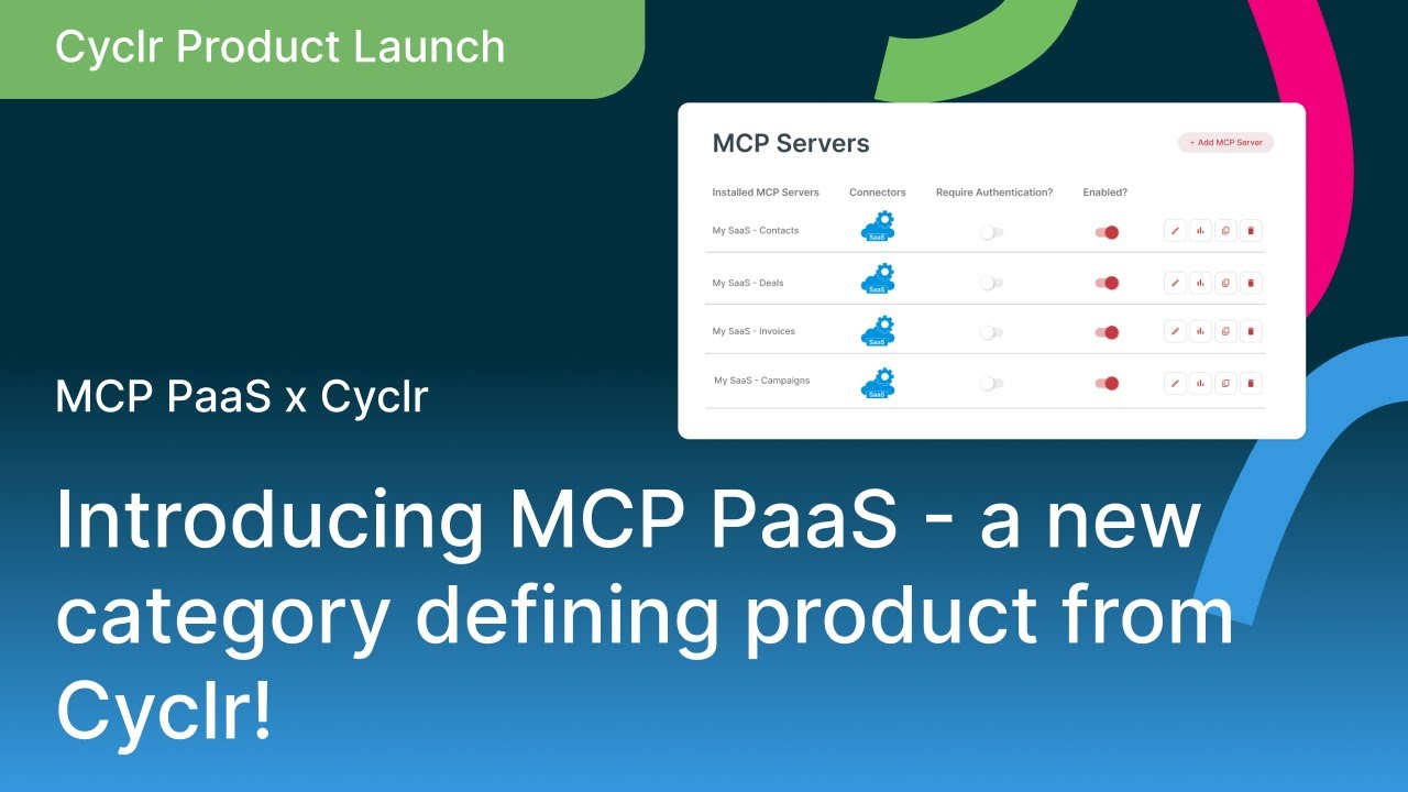 MCP PaaS demo video MCP PaaS demo video