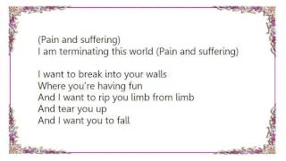 Iggy Pop - Pain and Suffering Lyrics