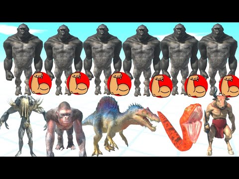 KING KHUNG FACE FACTIONS  - ANIMAL REVOLT BATTLE SIMULATOR