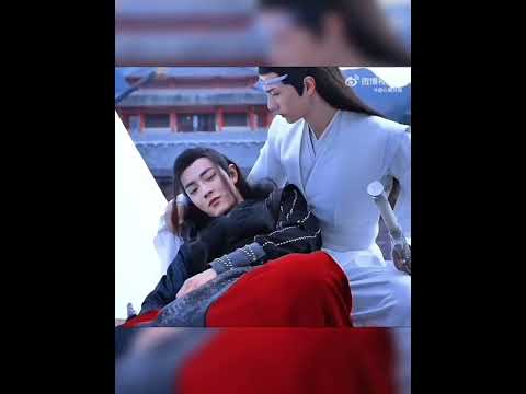 mushroom wakes up🍄😂 Yizhan moments the untamed behind the scenes Wangyiboxiaozhan #shorts #weiying