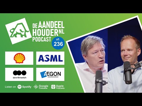 ASML, Aegon, Shell, NVIDIA, Kinepolis, DSM-Firmenich en veel meer!| DeAandeelhouder Podcast Afl. 236