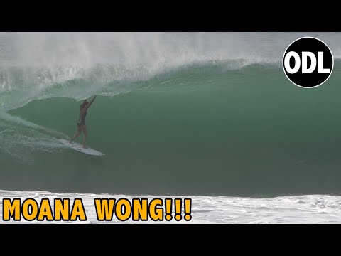 EPIC Evening Pipeline Sesh | Moana Wong Takes Womens Pipe Surfing To New Heights