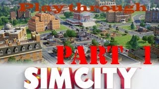preview picture of video 'SimCity 5 Play through (Lets Play) $3 million in 2 hrs.'