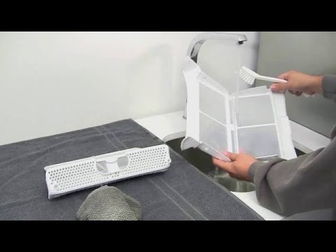 How to clean dryer - Καθαρισμός στεγνωτηρίου