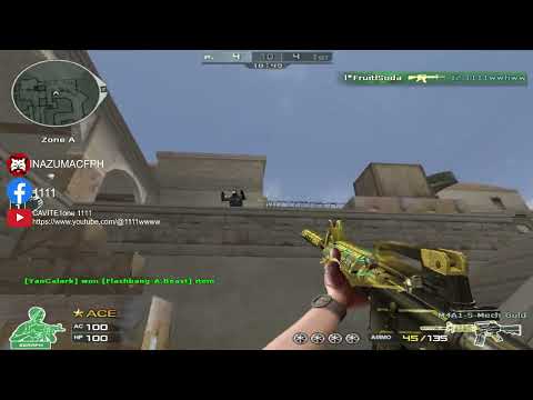 CROSSFIRE PHILIPPINES M4A1 SILENCER MECH GOLD GAMEPLAY
