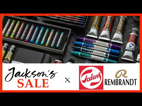 JACKSON'S  X  ROYAL TALENS SALE! - Rembrandt, VanGogh, Amsterdam, Ecoline, etc