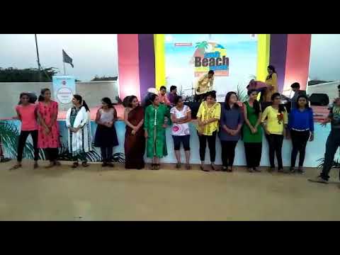 Prabhat Majumdar anchoring in suvali beach festival