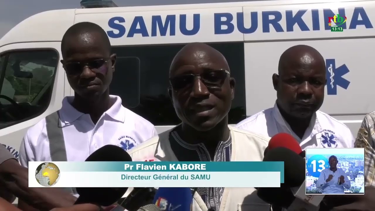 Soin d’urgence : au cœur du dispositif du Service d’Aide Médicale Urgente (SAMU) de Ouagadougou