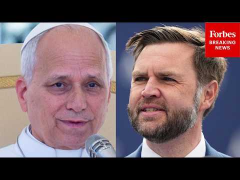 JUST IN: JD Vance Issues Public Response To Pope Leo XIV's Encyclical On AI In Warfare