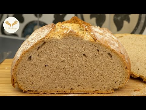 Für dieses leckere Landbrot brauchst du trotz Roggen keinen Sauerteig!