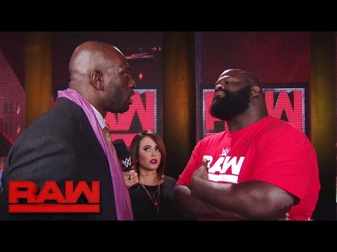 "Incarnate" star Mark Henry puts Titus O'Neil in his place: Raw, Nov. 28, 2016