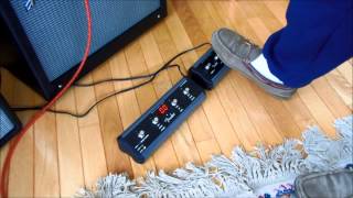 Fender MGT-4 Footswitch Pour Ampli Mustang GT100 Et GT40 - Pédalier 4 Boutons Avec Looper