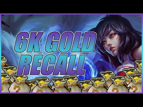 Rank 1 Ahri Recalling With 6k Gold?! ~ LegitKorea