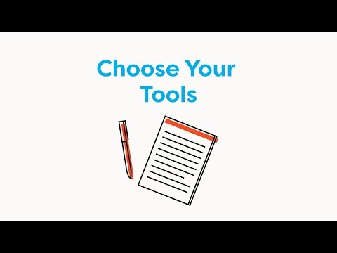 Choose Your Tools