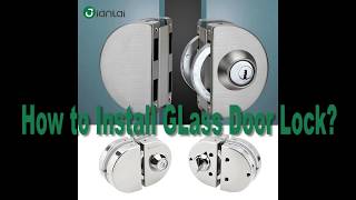 How to Install a Sliding Glass Door Lock Knob without Drilling? (Jianlai Hardware)