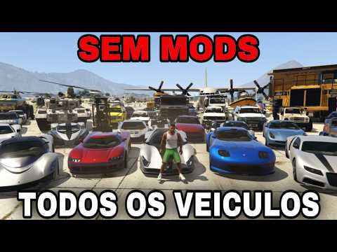 TODOS OS VEÍCULOS RAROS E SECRETOS DO GTA 5